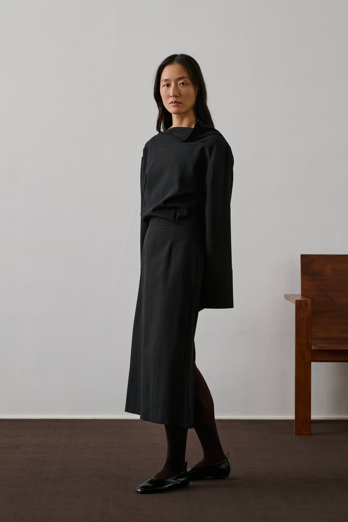 Robe Gina - Noir - Femme