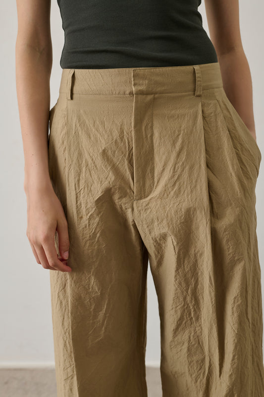 Pantalon Watson - Sable - Coton - Femme