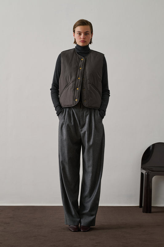 Blouson Desmond - Gris Foncé - Coton - Femme