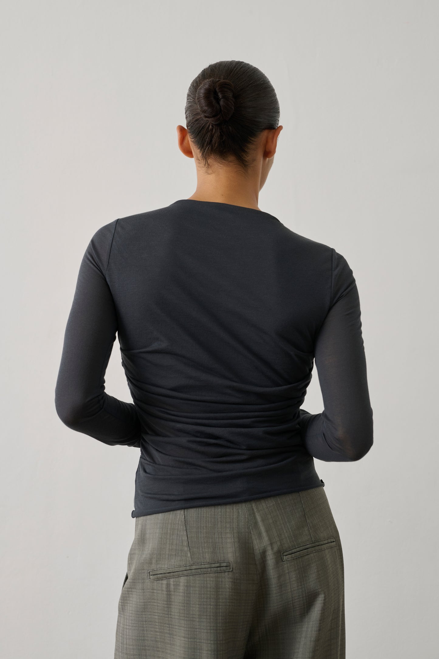 Tee-Shirt Gaia - Bleu Gris - Femme