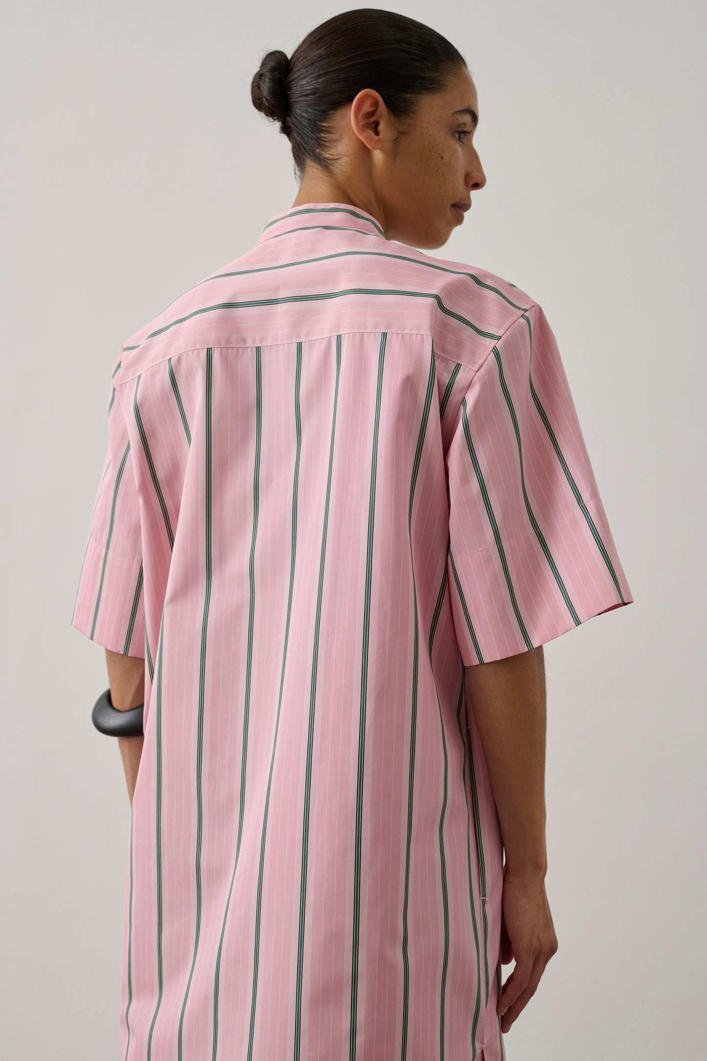 Robe Ilya - Rose/Gris - Coton - Femme