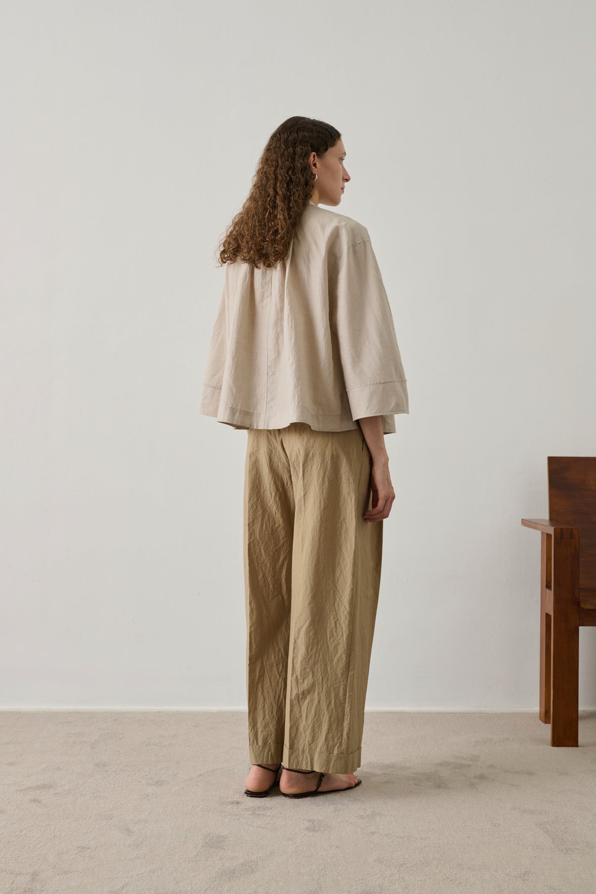 Blouse Hennie - Mastic - Femme vue 4