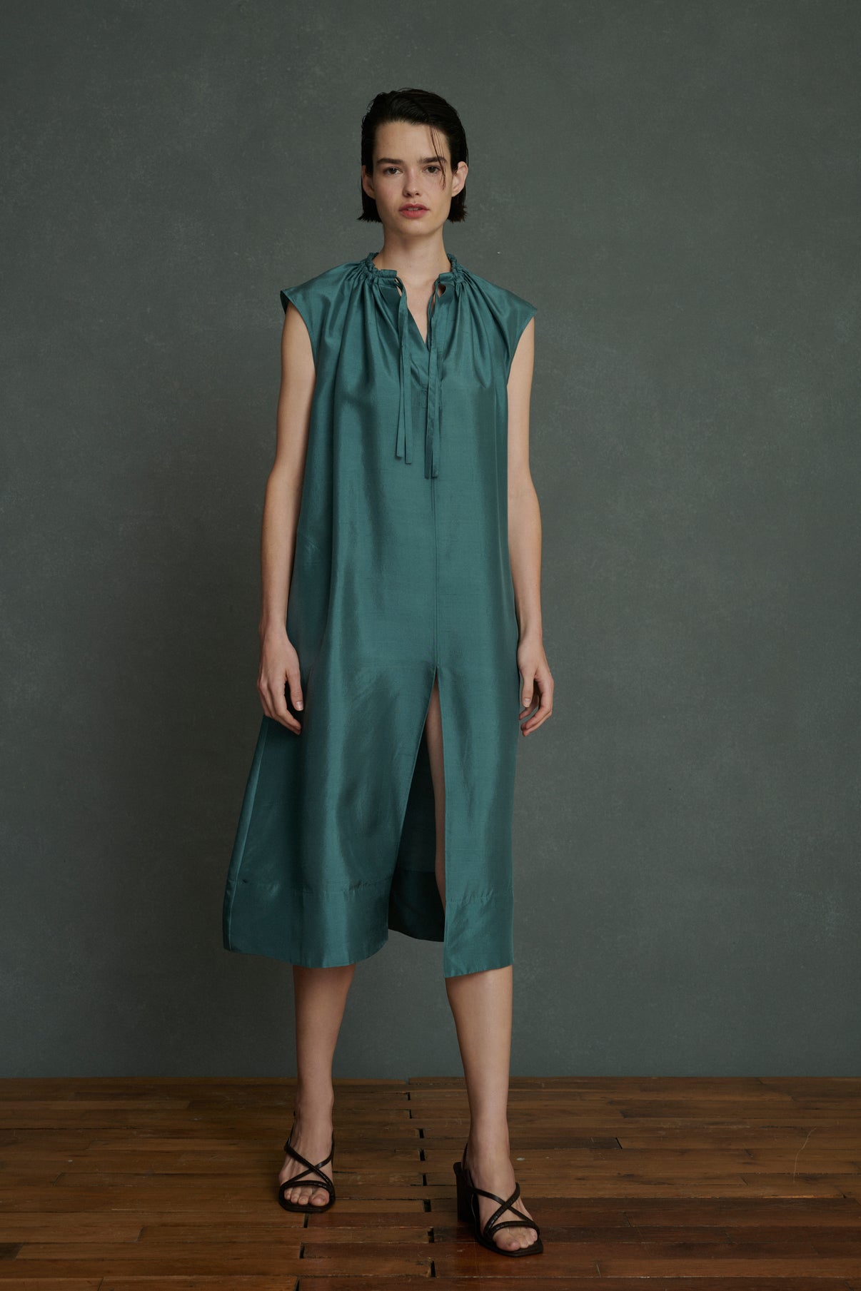 Sandales Alma - Marron Foncé - Cuir - Femme vue 5