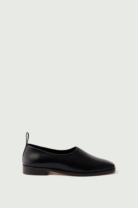 Chaussures Capri - Noir - Cuir - Femme