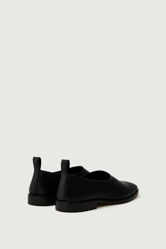 Chaussures Capri - Noir - Cuir - Femme