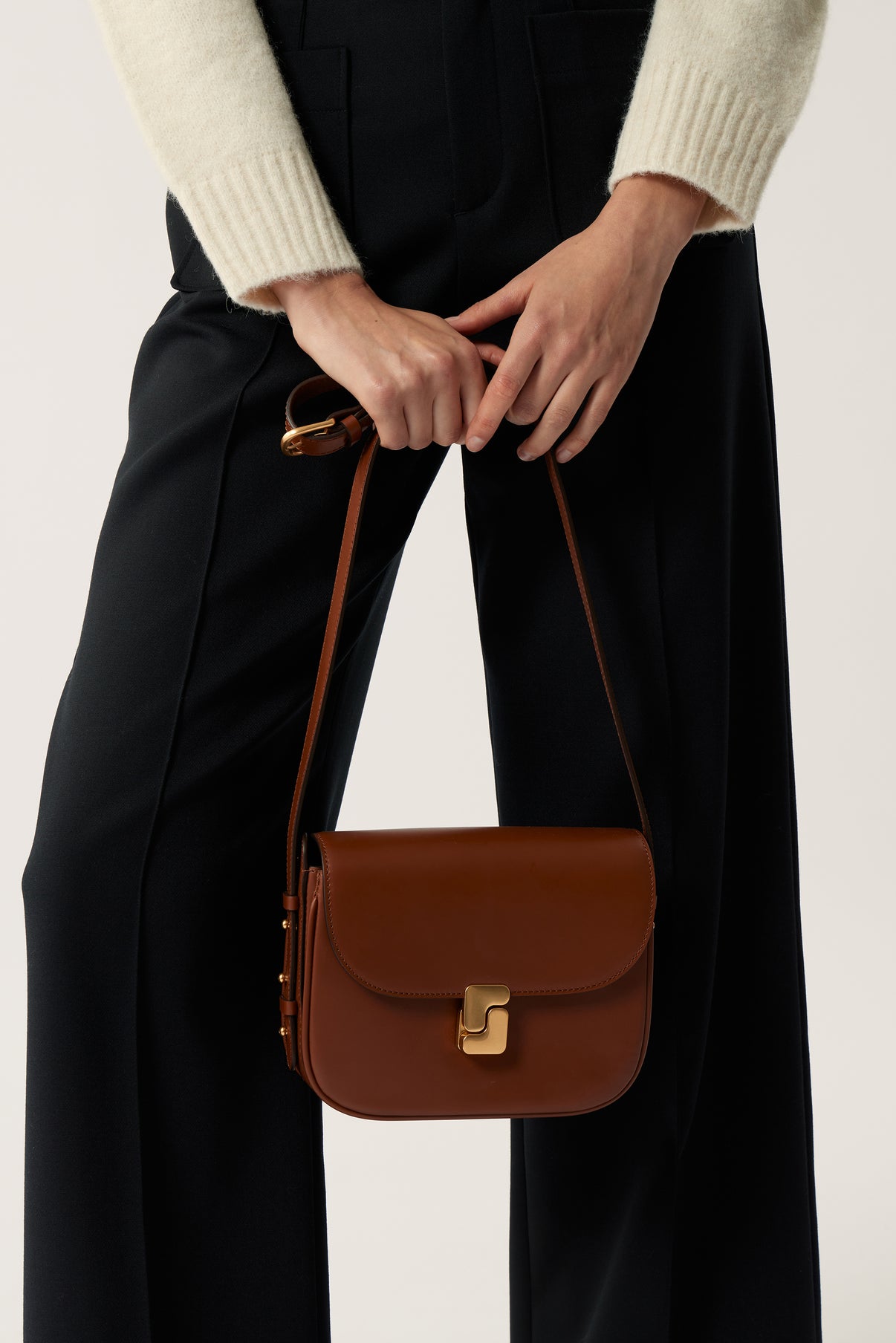 Sac Bellissima Mini - Noisette - Cuir - Femme vue 2