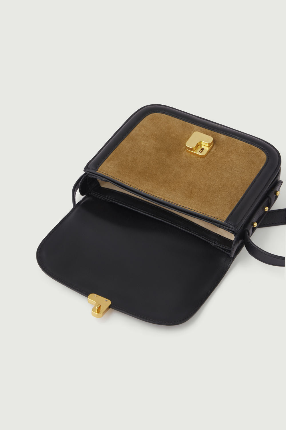 Sac Bellissima Mini - Bronze/Noir - Cuir - Femme vue 5