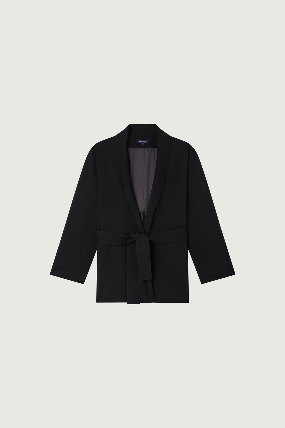 Veste Come - Noir - Laine - Femme vue 6